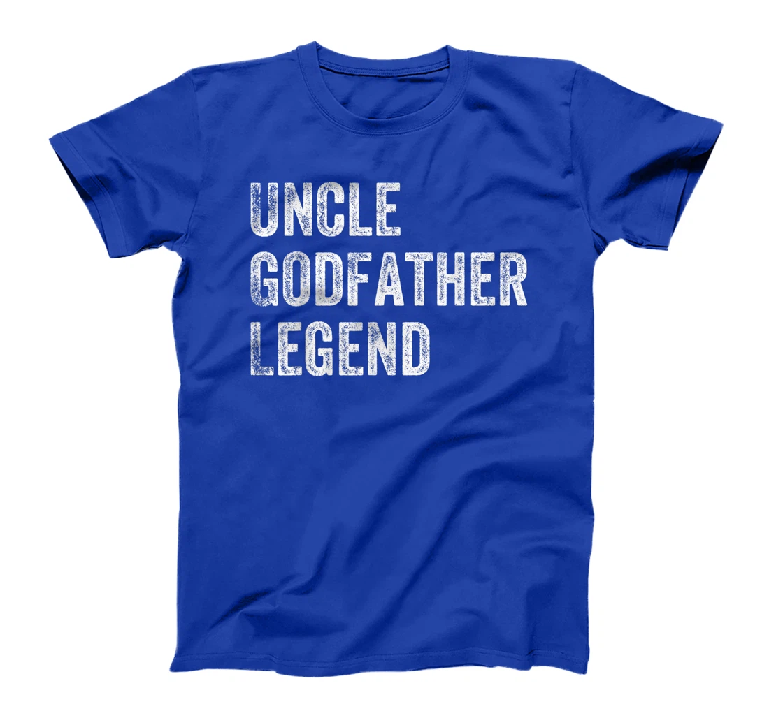 Mens Uncle Godfather Legend Gift For Uncles And Godfathers Uncle T-Shirt
