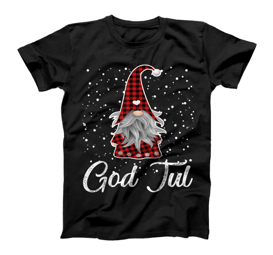Ki God Jul Swedish Merry Christmas Sweden Gnome Gifts T-Shirt