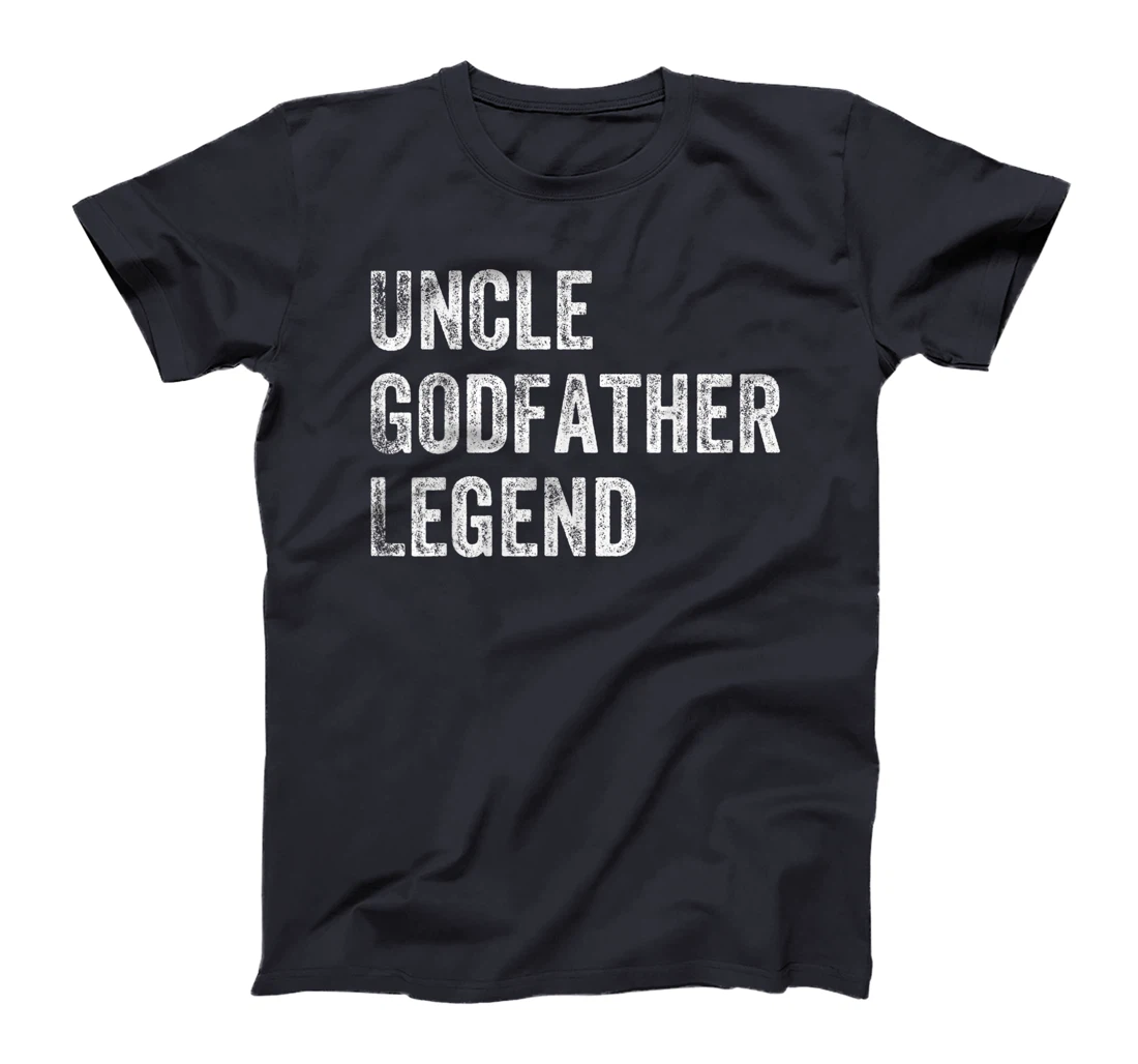 Mens Uncle Godfather Legend Gift For Uncles And Godfathers Uncle T-Shirt