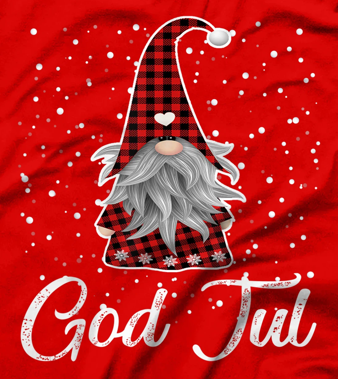 Ki God Jul Swedish Merry Christmas Sweden Gnome Gifts T-Shirt