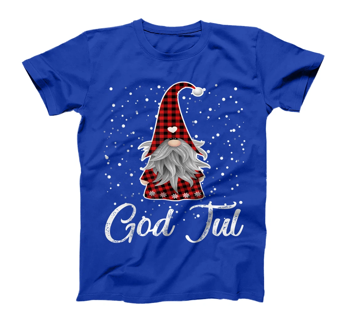 Ki God Jul Swedish Merry Christmas Sweden Gnome Gifts T-Shirt