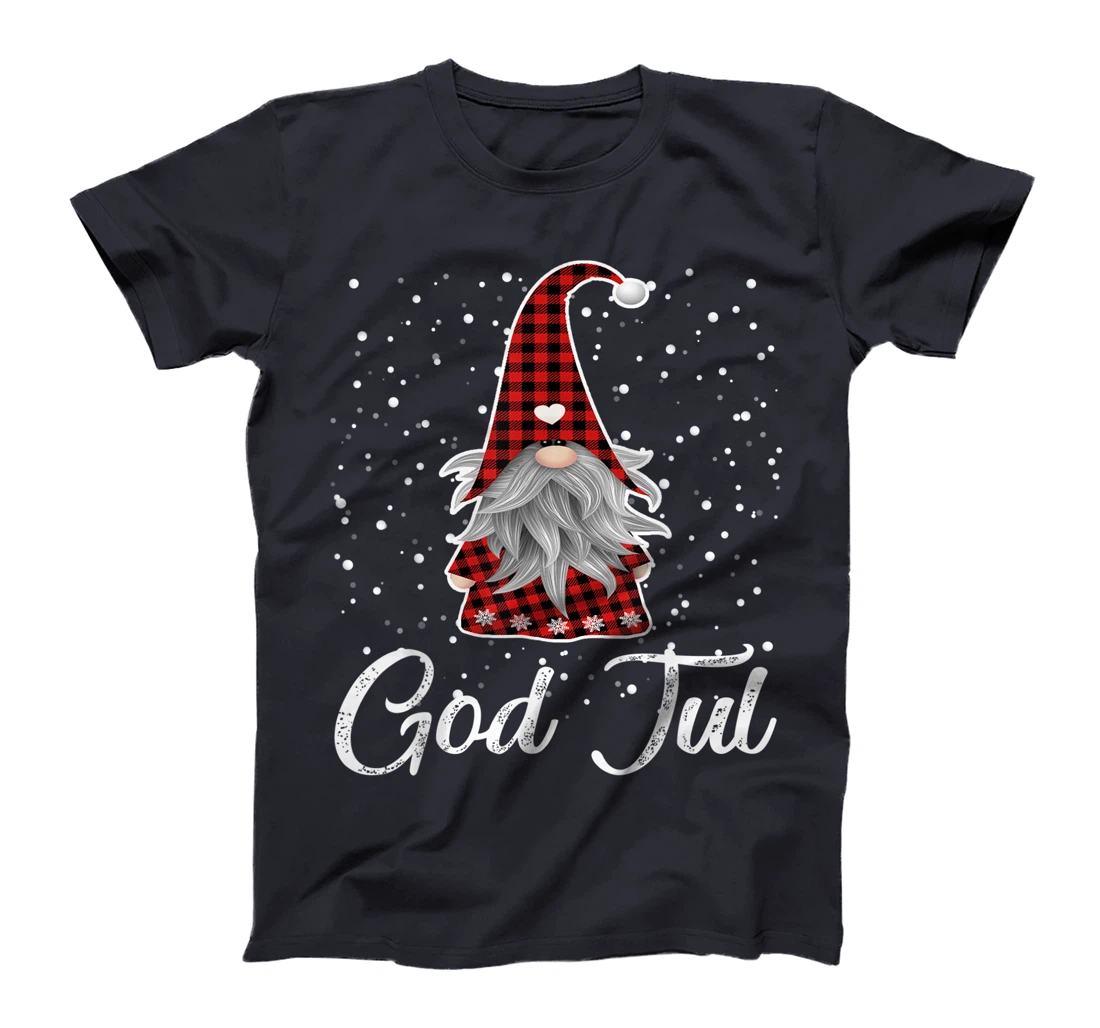 Ki God Jul Swedish Merry Christmas Sweden Gnome Gifts T-Shirt