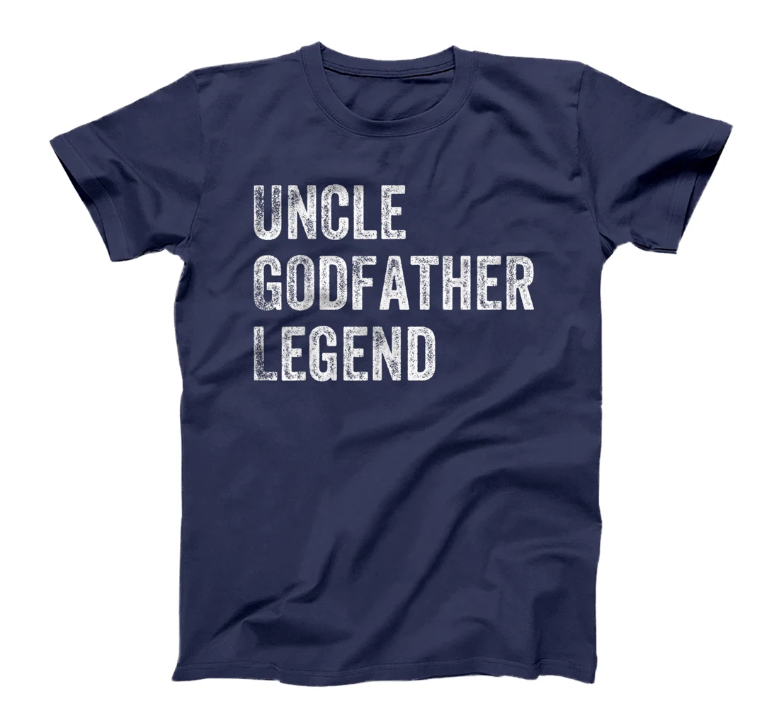 Mens Uncle Godfather Legend Gift For Uncles And Godfathers Uncle T-Shirt