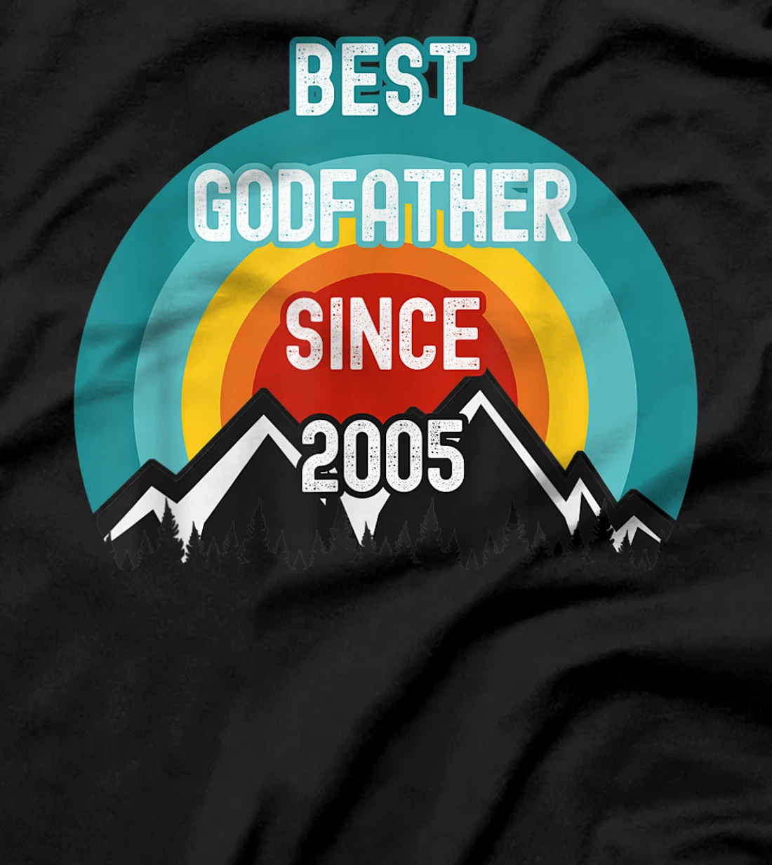 Gift For Godfather, Best Godfather Since 2005 T-Shirt