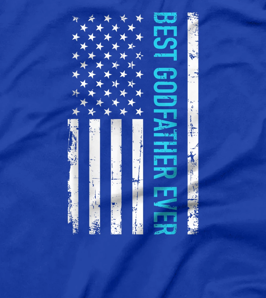 Best godfather ever US flag T-Shirt