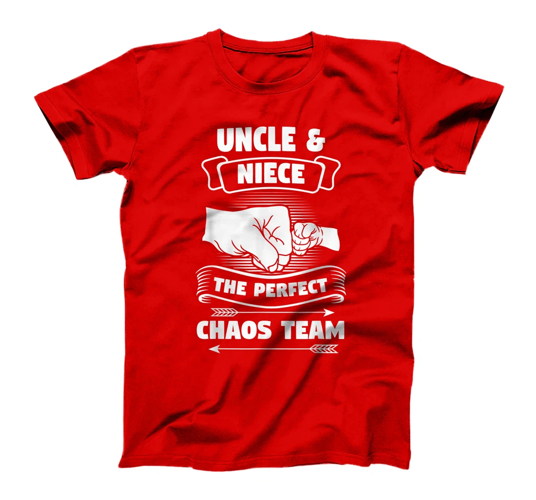 Uncle Niece A Perfect Chaos Team Godfather Gift T-Shirt
