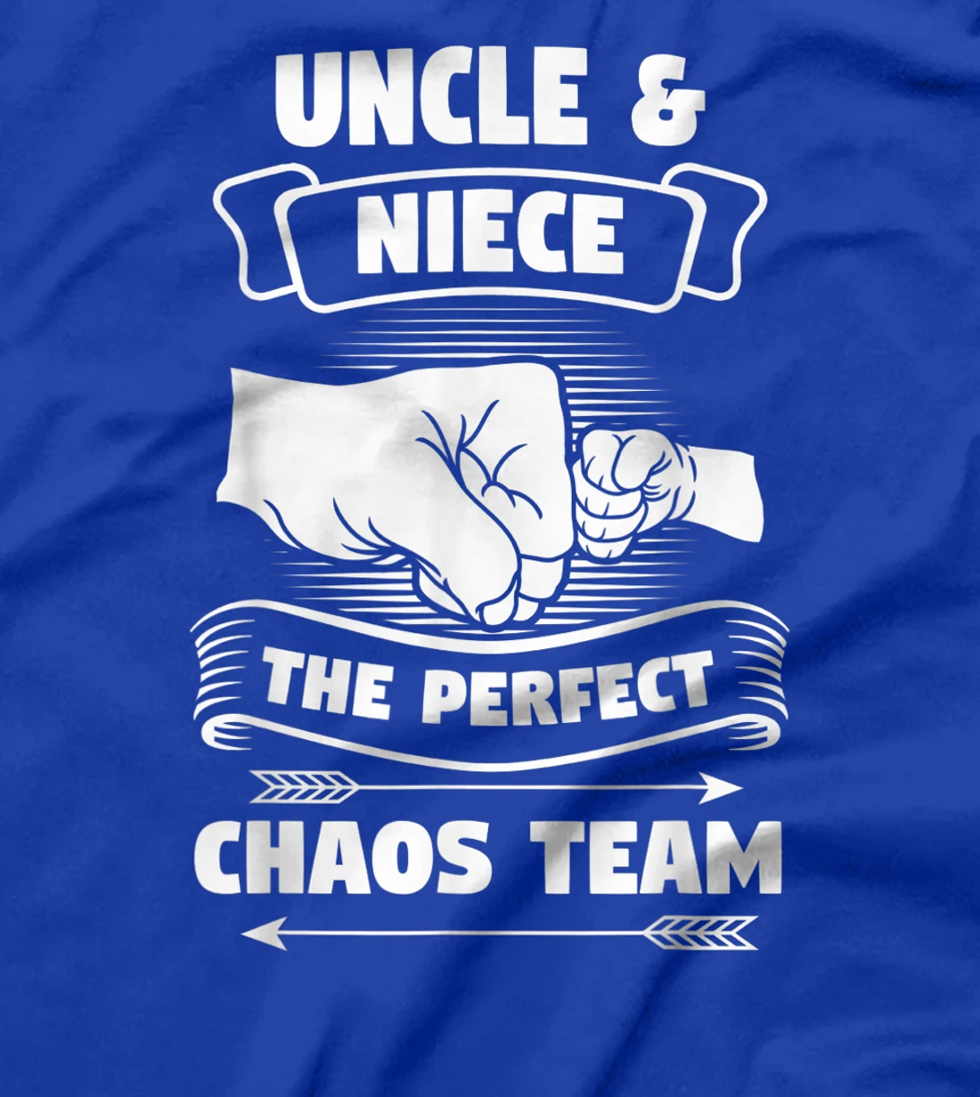 Uncle Niece A Perfect Chaos Team Godfather Gift T-Shirt