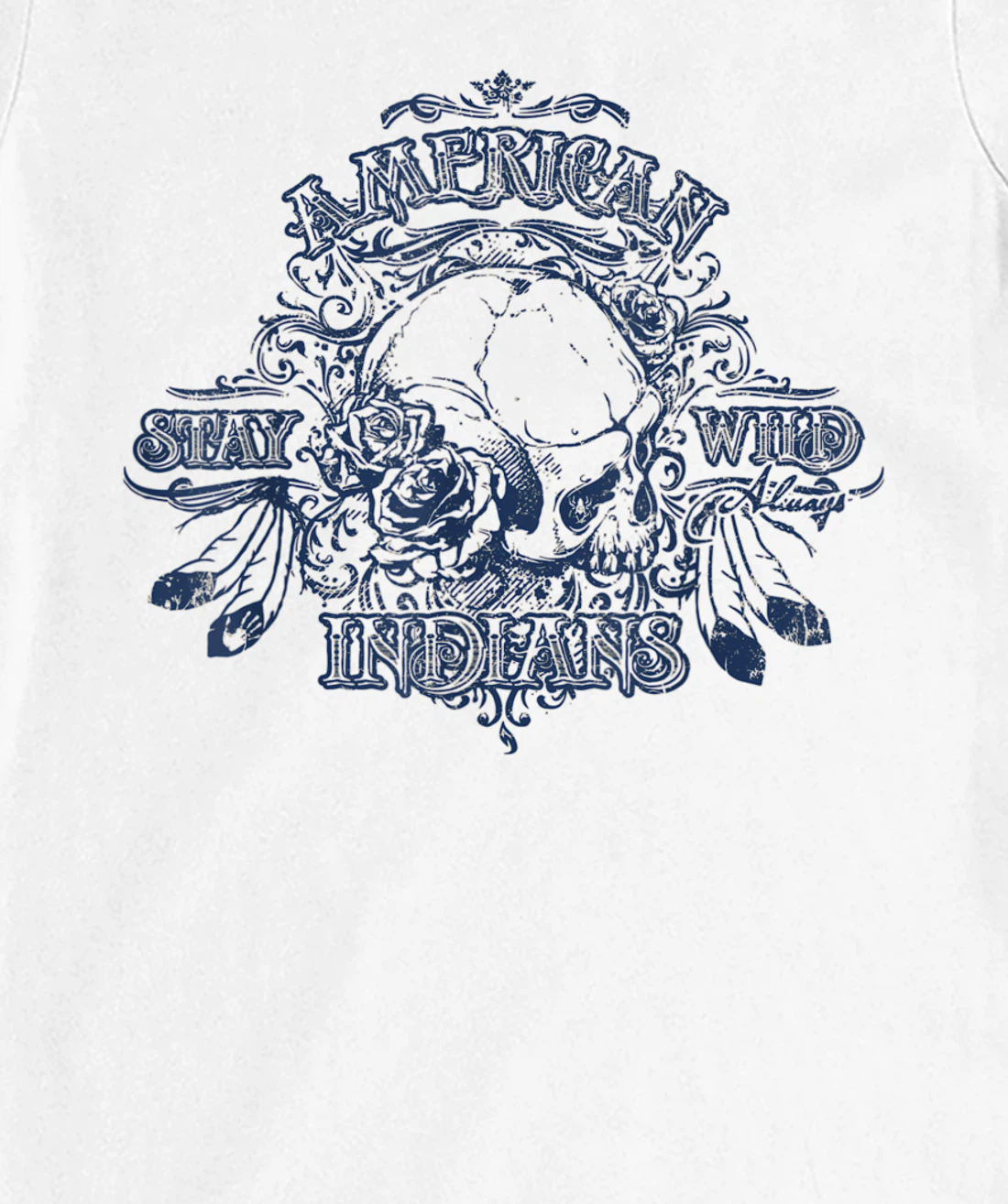 Womens American Indians T-Shirt, Women T-Shirt