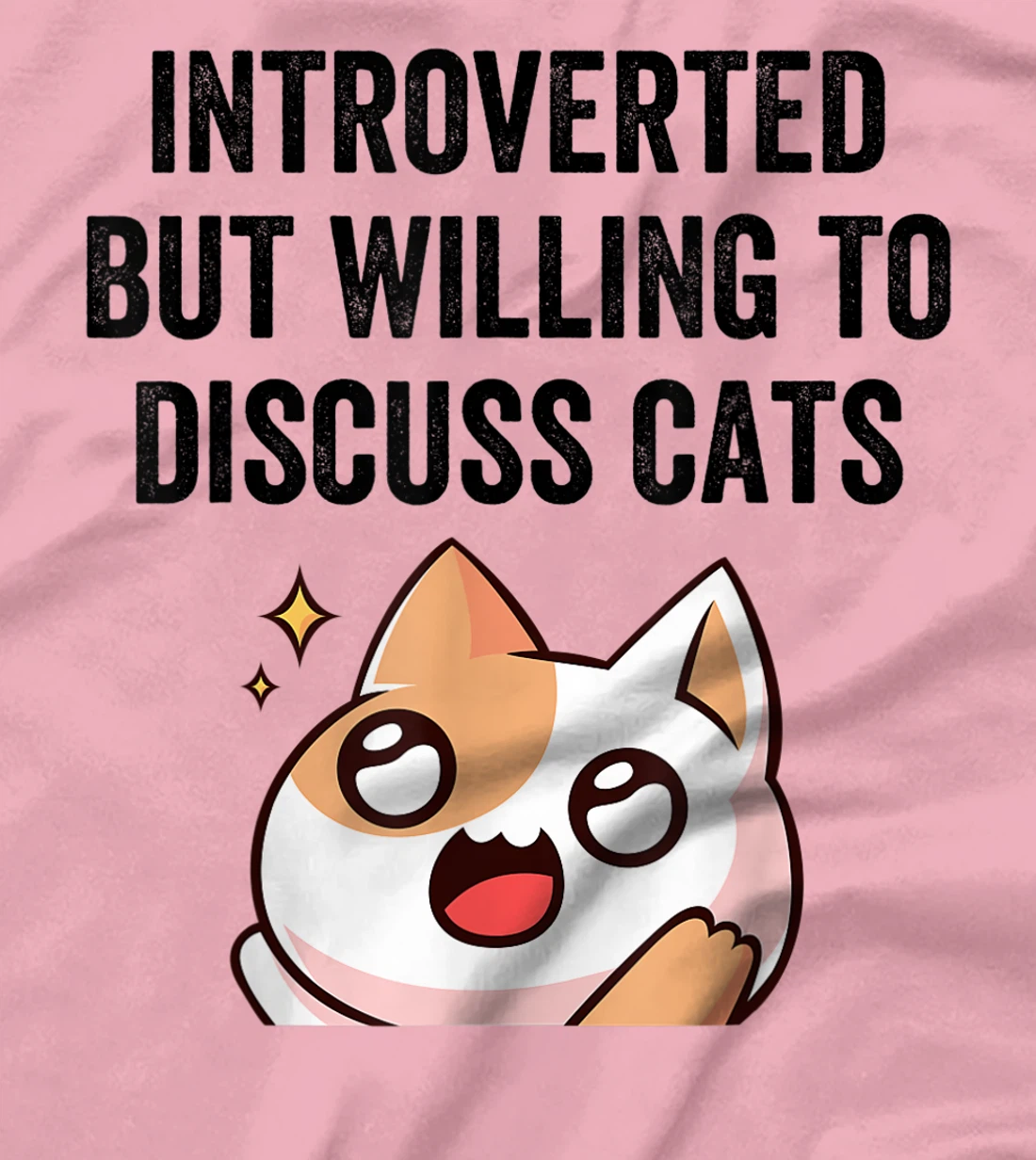 Introverted But Willing To Discuss Cats Cat Lover Humor T-Shirt, Kid T-Shirt and Women T-Shirt