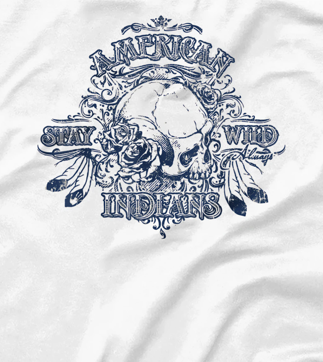 Womens American Indians T-Shirt, Women T-Shirt