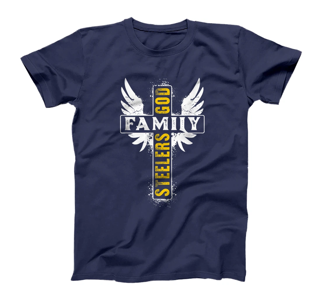 God Family Steelers Father's Day Gift Shirts T-Shirt