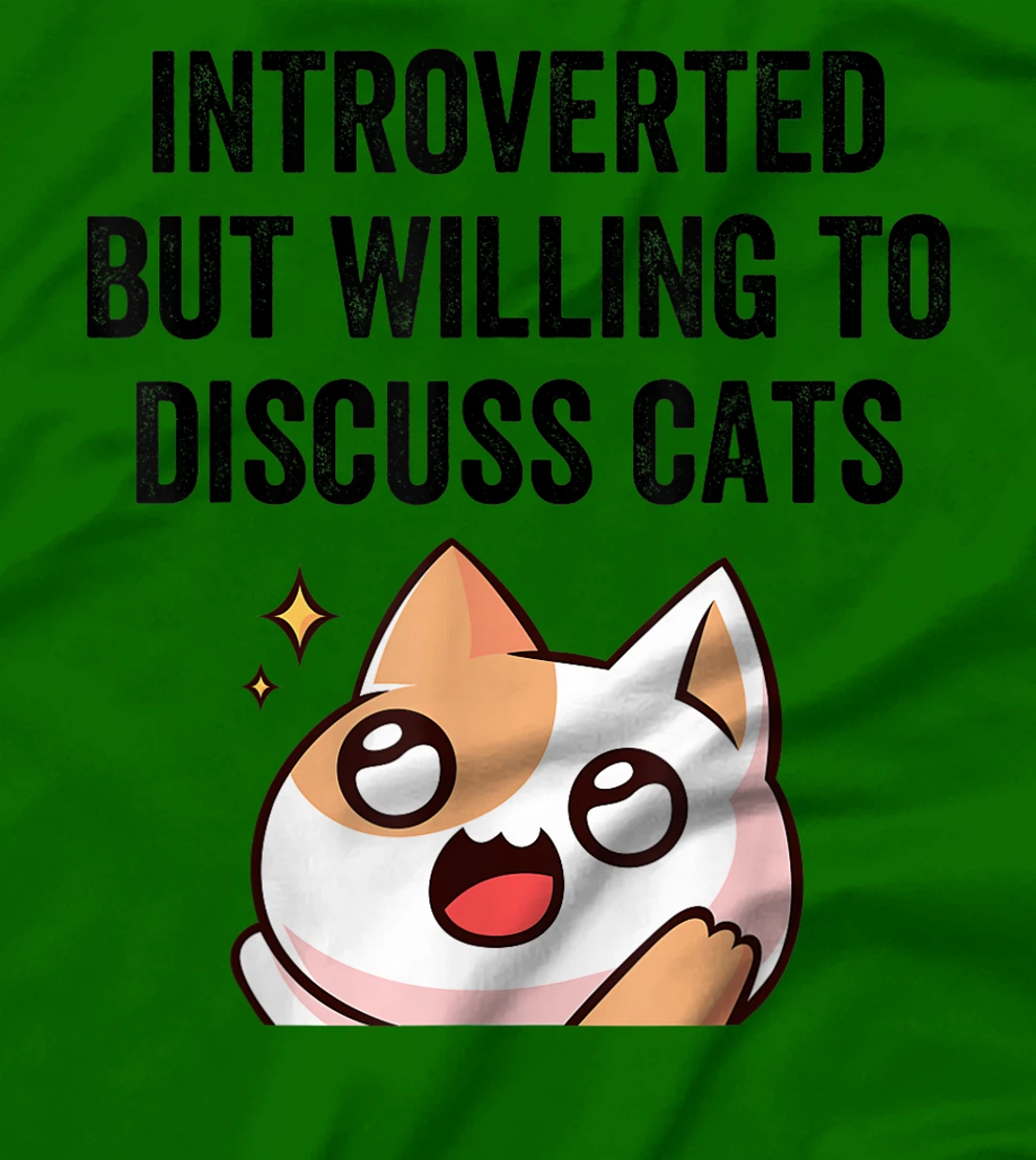 Introverted But Willing To Discuss Cats Cat Lover Humor T-Shirt, Kid T-Shirt and Women T-Shirt