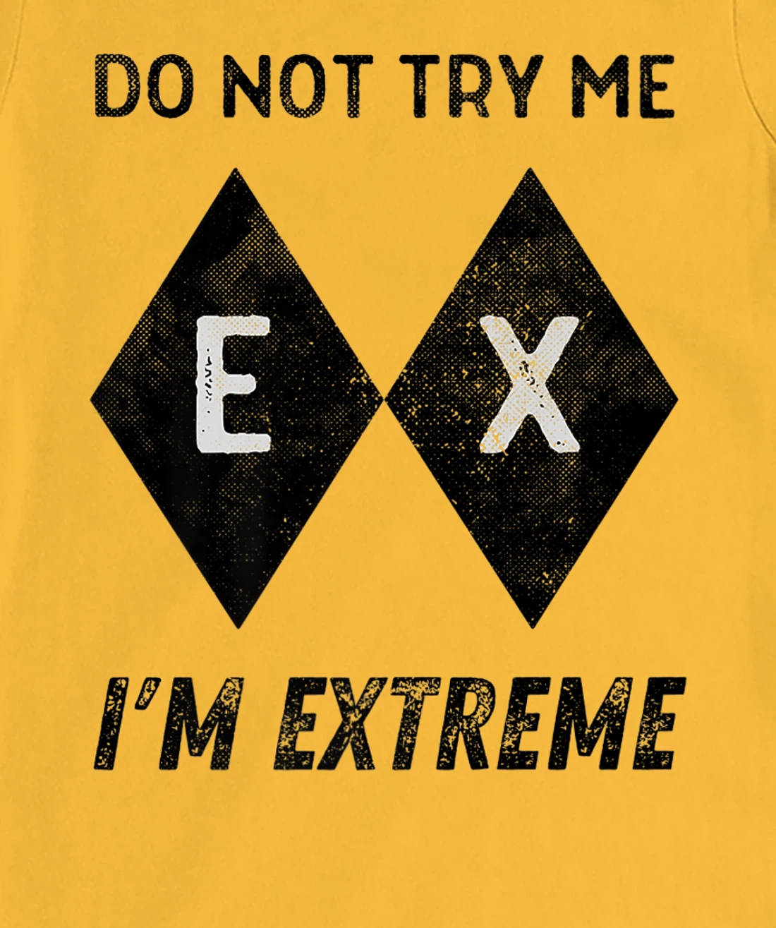 Womens Skiing Ski Slope Black Extreme Im Difficult Snowboard Grunge T-Shirt, Women T-Shirt