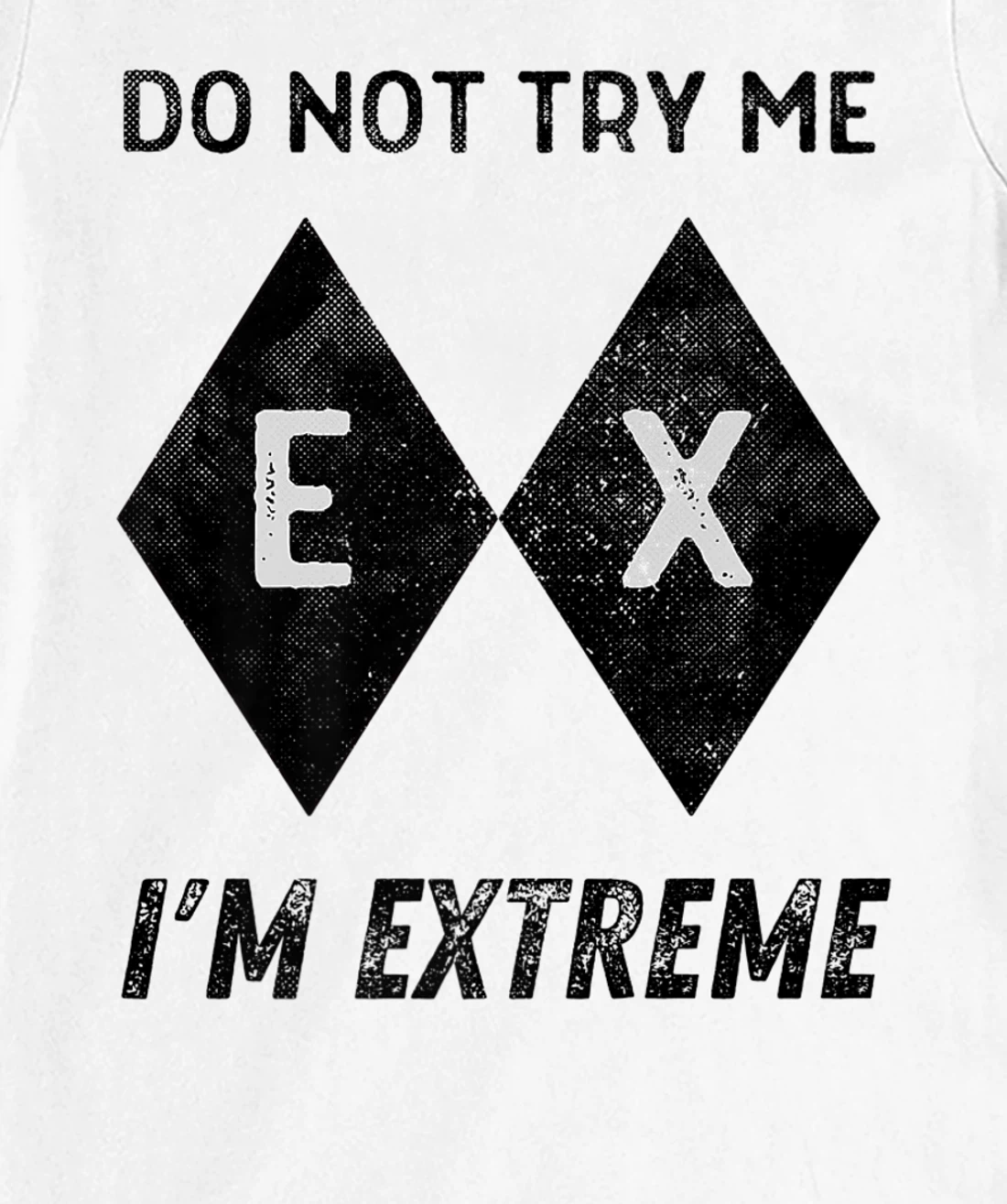 Womens Skiing Ski Slope Black Extreme Im Difficult Snowboard Grunge T-Shirt, Women T-Shirt