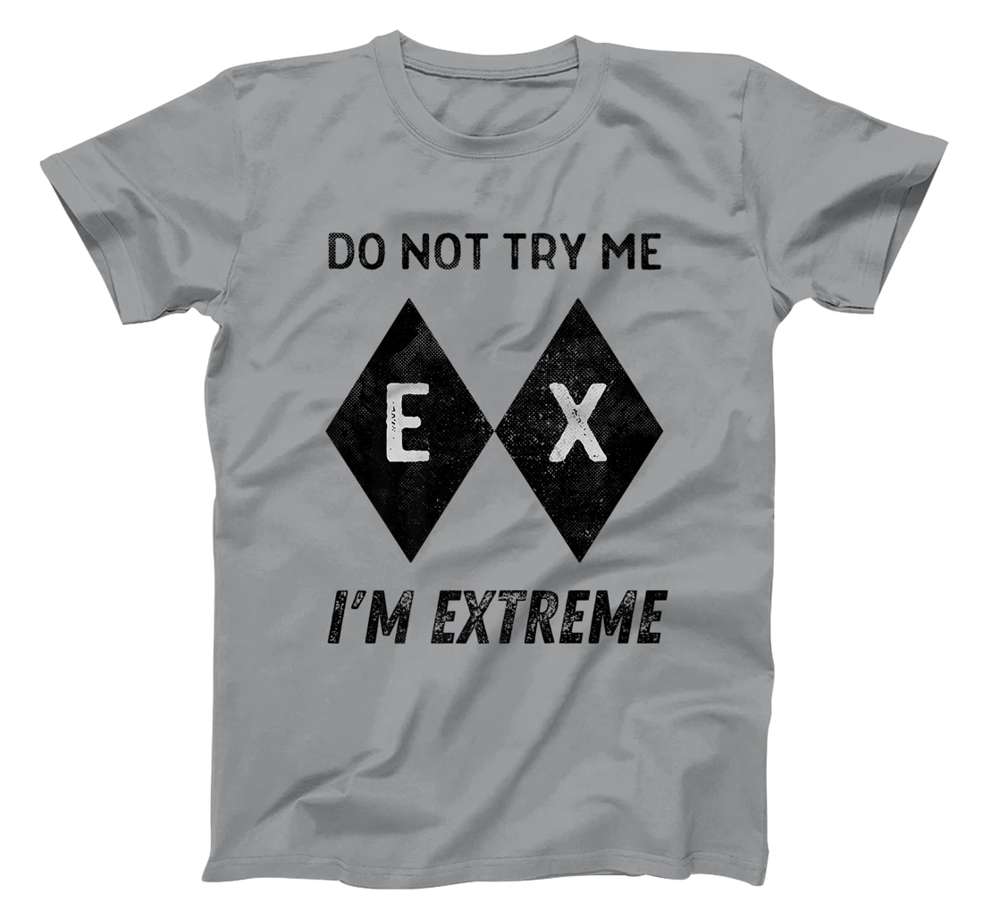 Womens Skiing Ski Slope Black Extreme Im Difficult Snowboard Grunge T-Shirt, Women T-Shirt