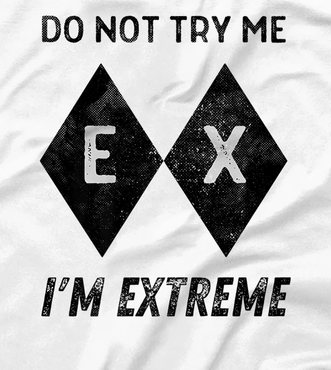 Womens Skiing Ski Slope Black Extreme Im Difficult Snowboard Grunge T-Shirt, Women T-Shirt