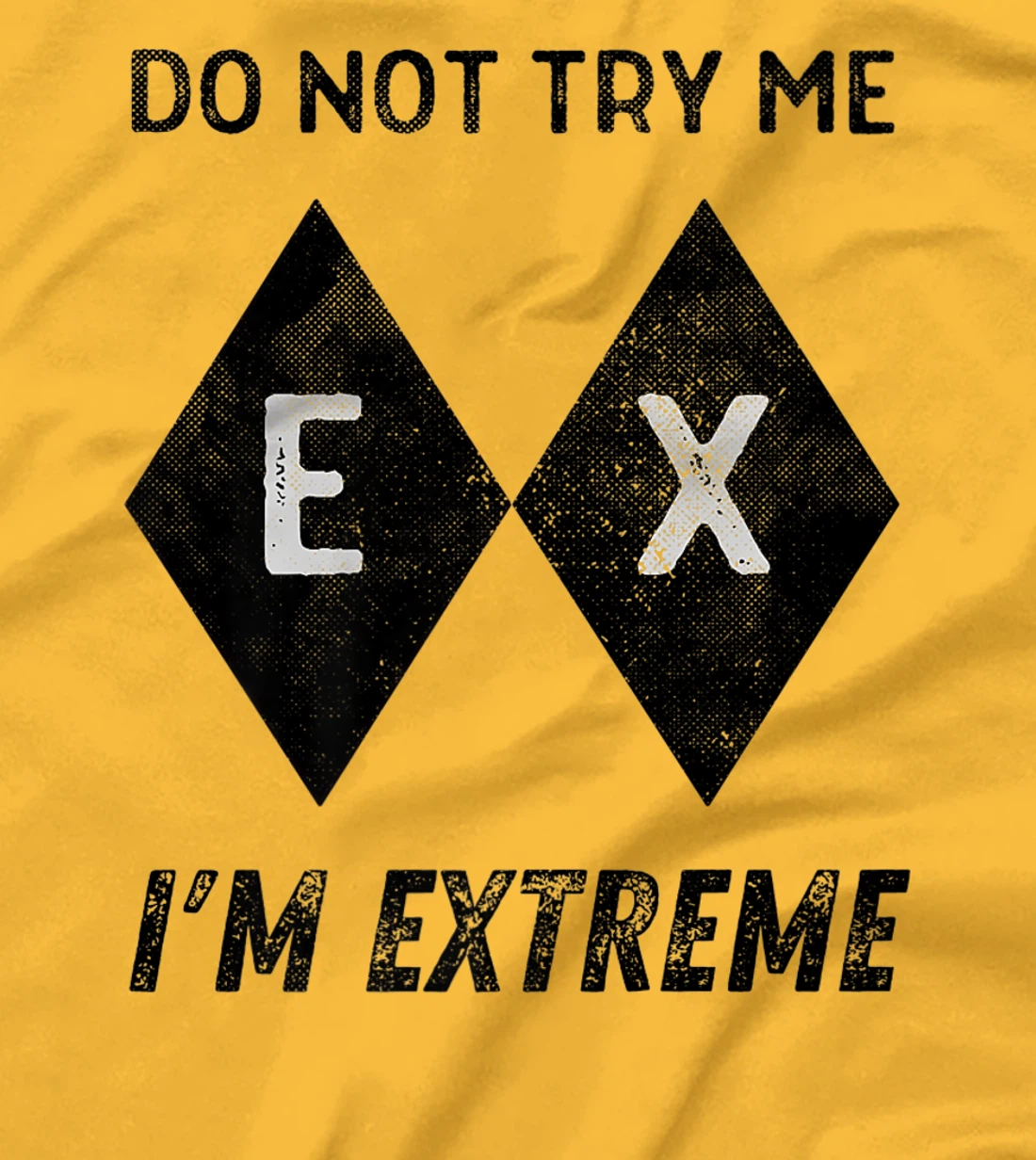 Womens Skiing Ski Slope Black Extreme Im Difficult Snowboard Grunge T-Shirt, Women T-Shirt