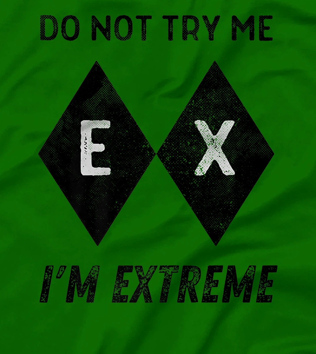 Womens Skiing Ski Slope Black Extreme Im Difficult Snowboard Grunge T-Shirt, Women T-Shirt