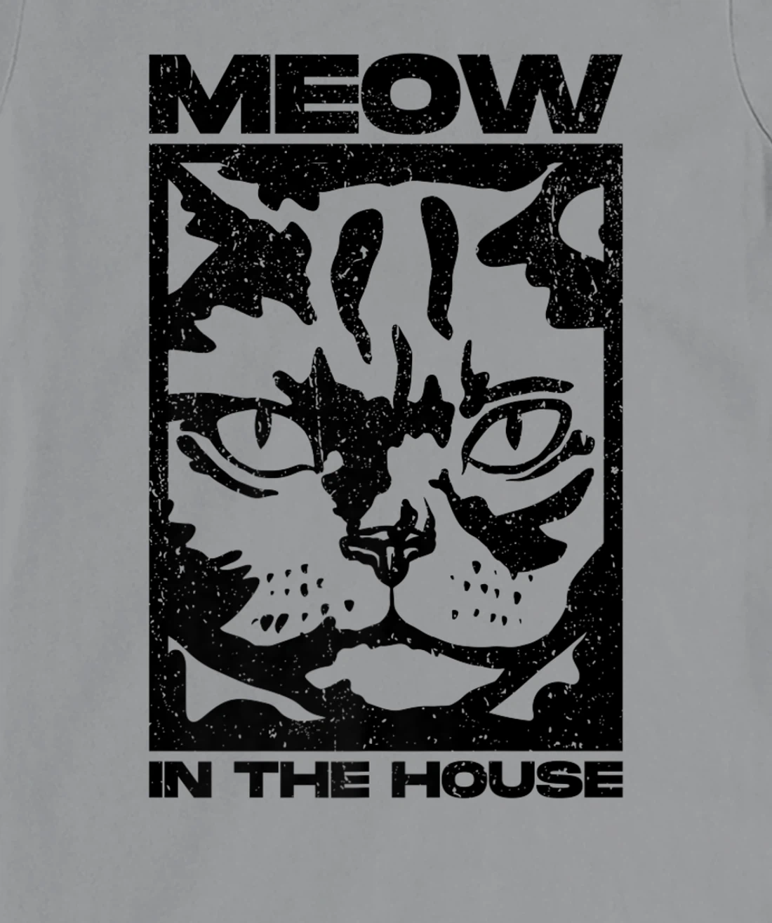 Womens Meow In The House. Miaow, Miau or Meaw Wear T-Shirt, Women T-Shirt