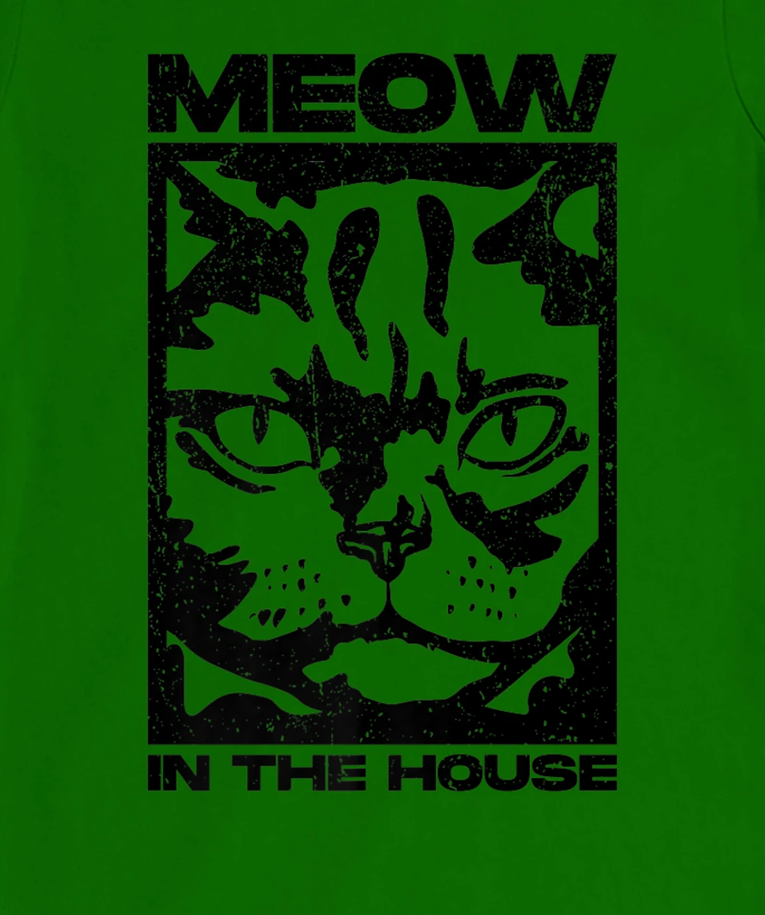 Womens Meow In The House. Miaow, Miau or Meaw Wear T-Shirt, Women T-Shirt