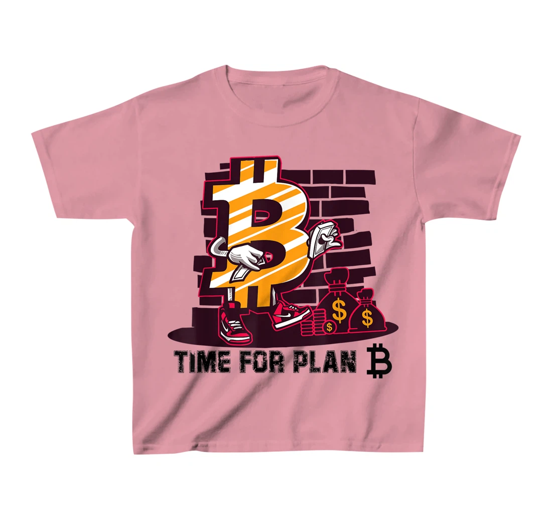 Womens Time for Plan Bitcoin btc Miner Wallet BTC Crypto T-Shirt, Kid T-Shirt and Women T-Shirt
