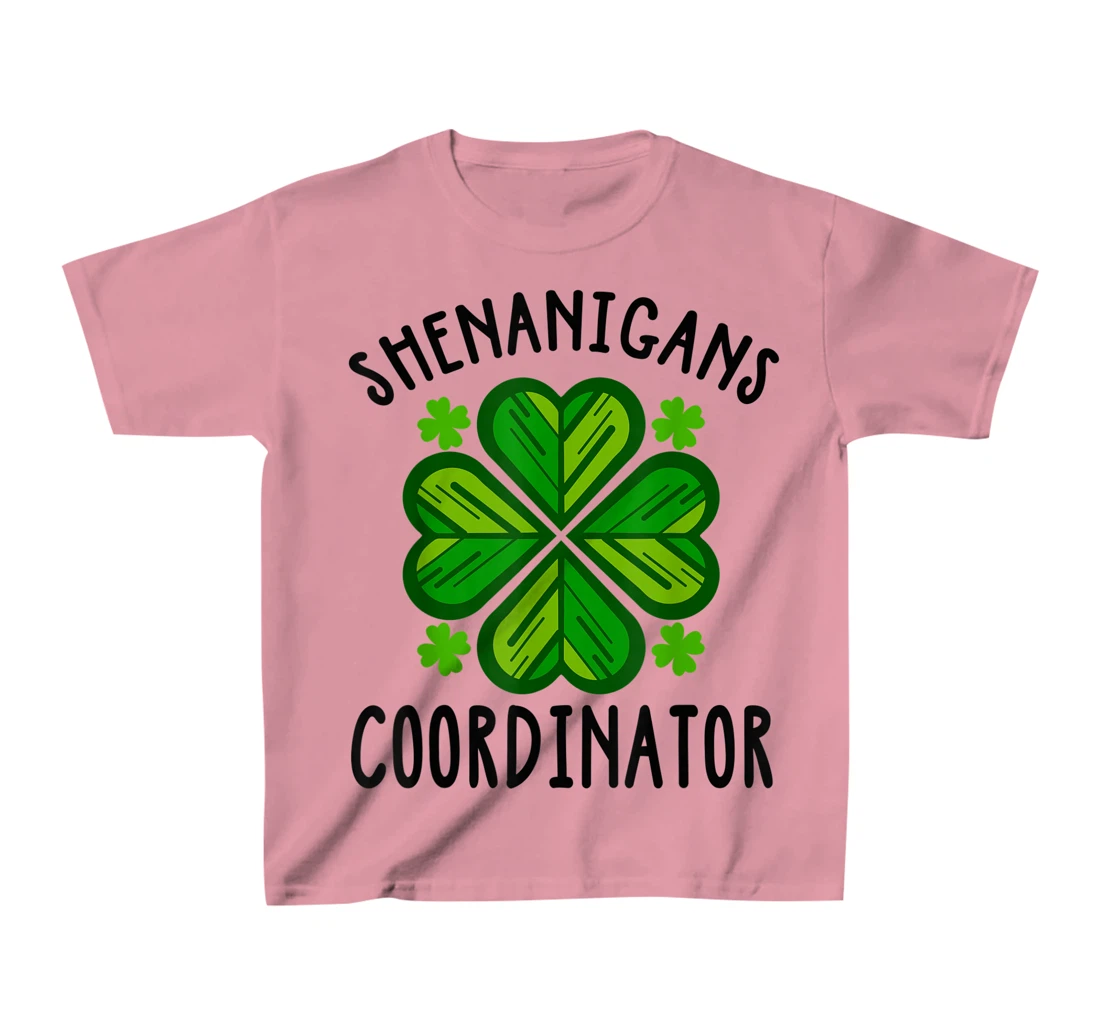 Womens St Pattys Teacher St Patricks Day Shenanigans Coordinator T-Shirt, Kid T-Shirt and Women T-Shirt