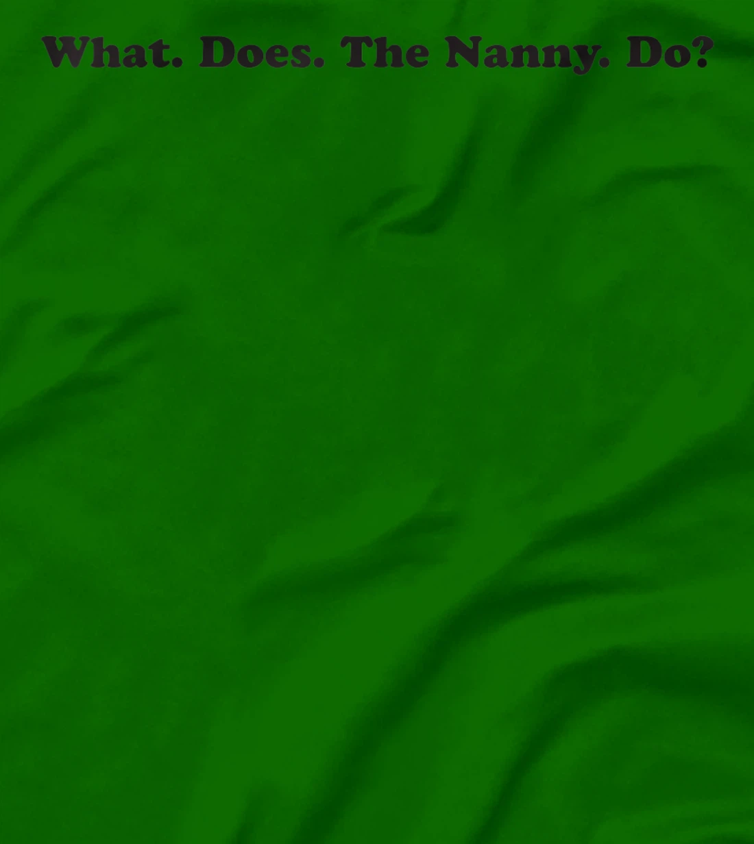What does the Nanny do? sisterwives T-Shirt, Women T-Shirt