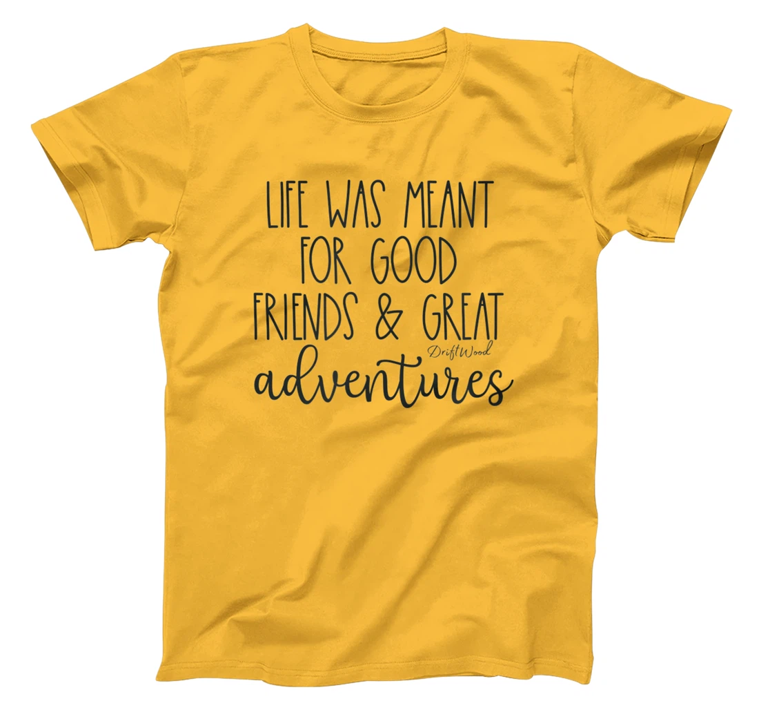 DriftWood Outdoors Life Style Camping Canoeing Hiking Biking T-Shirt, Women T-Shirt