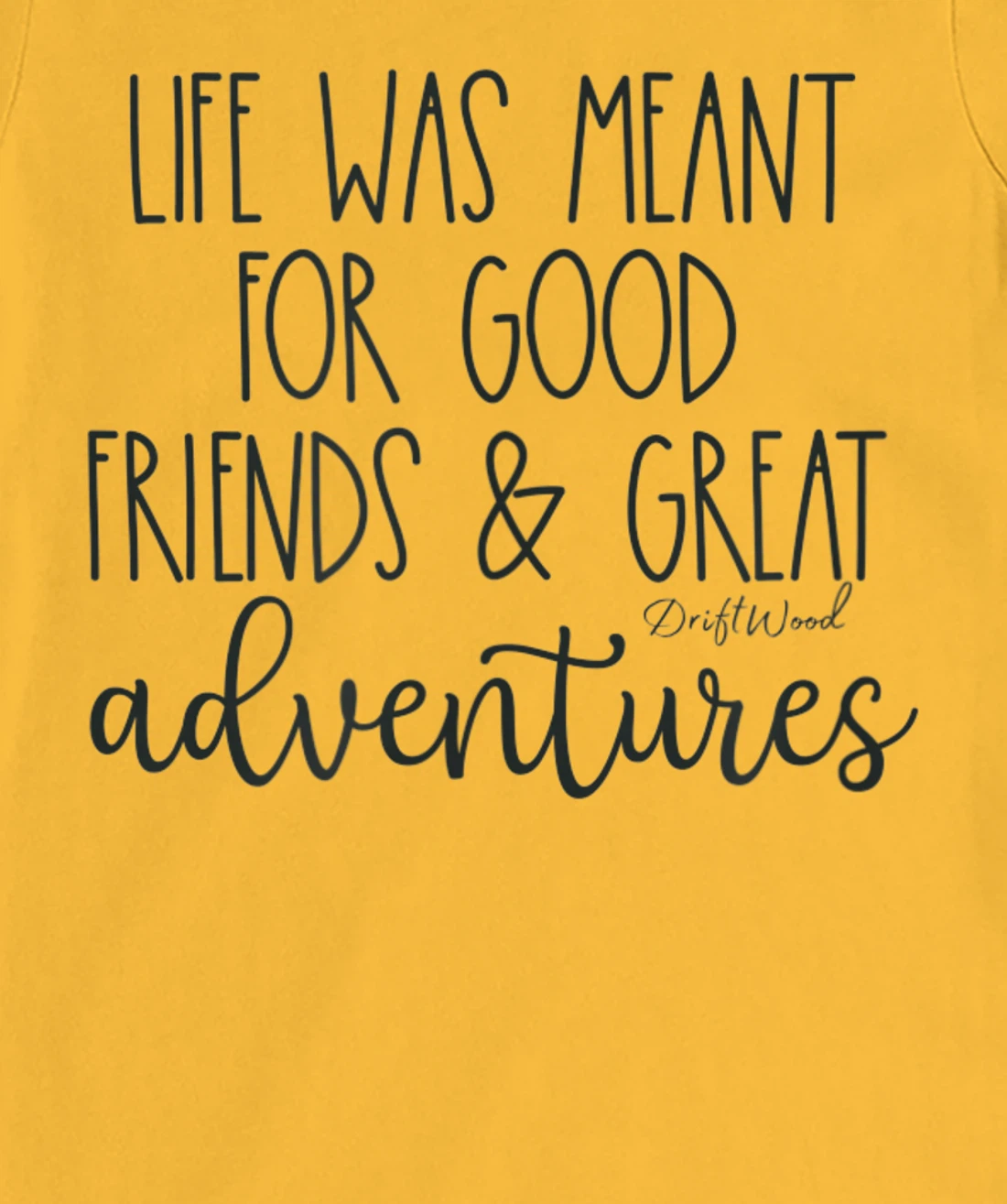 DriftWood Outdoors Life Style Camping Canoeing Hiking Biking T-Shirt, Women T-Shirt