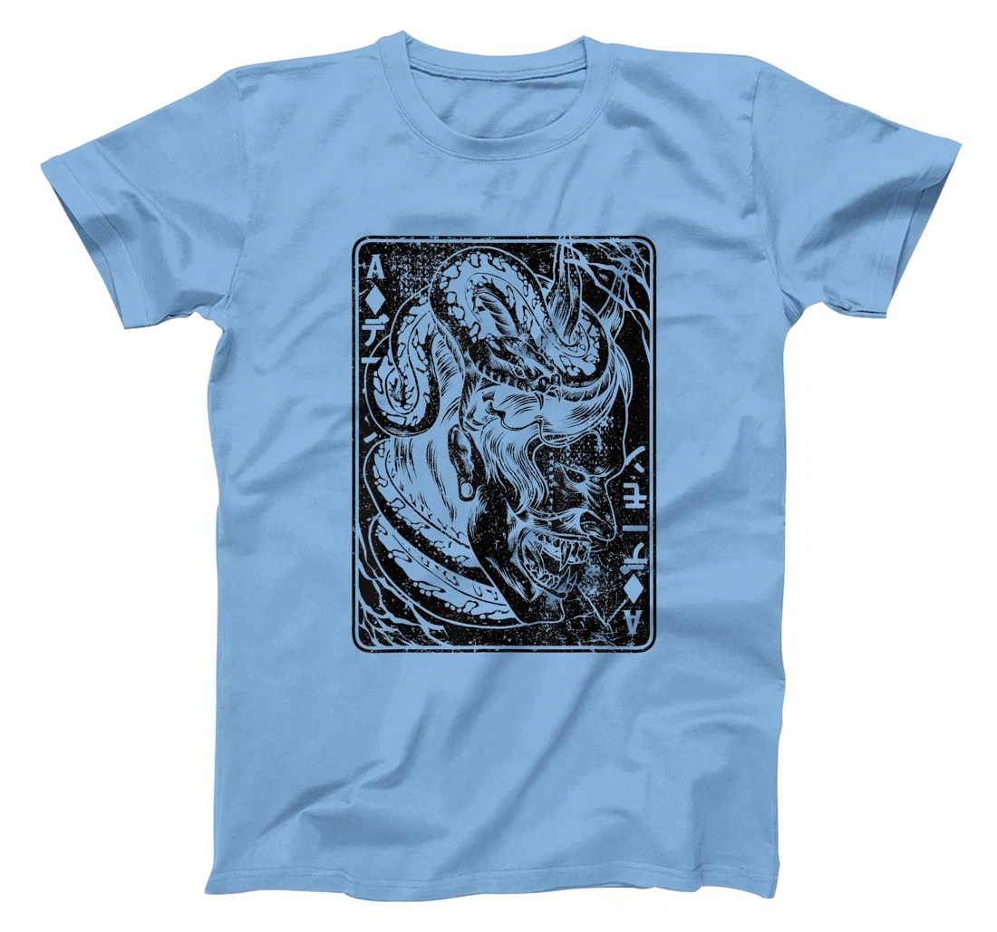 Oni Mask Demon Mask Japanese Bushido Samurai Street War T-Shirt, Women T-Shirt