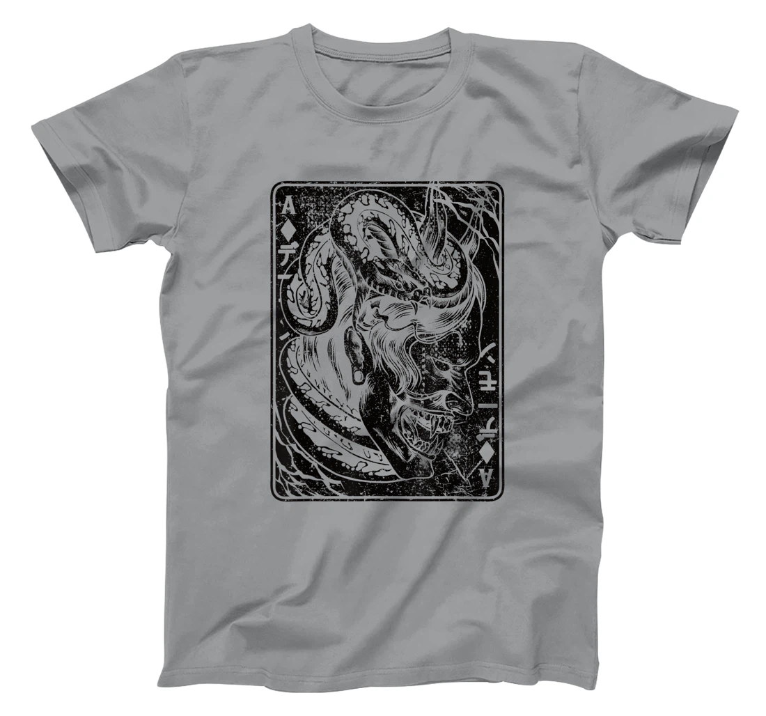Oni Mask Demon Mask Japanese Bushido Samurai Street War T-Shirt, Women T-Shirt
