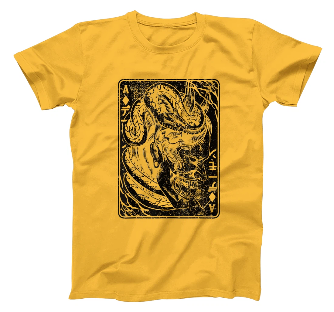 Oni Mask Demon Mask Japanese Bushido Samurai Street War T-Shirt, Women T-Shirt