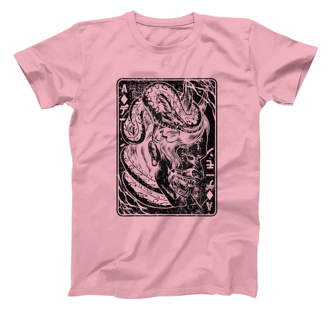 Oni Mask Demon Mask Japanese Bushido Samurai Street War T-Shirt, Women T-Shirt