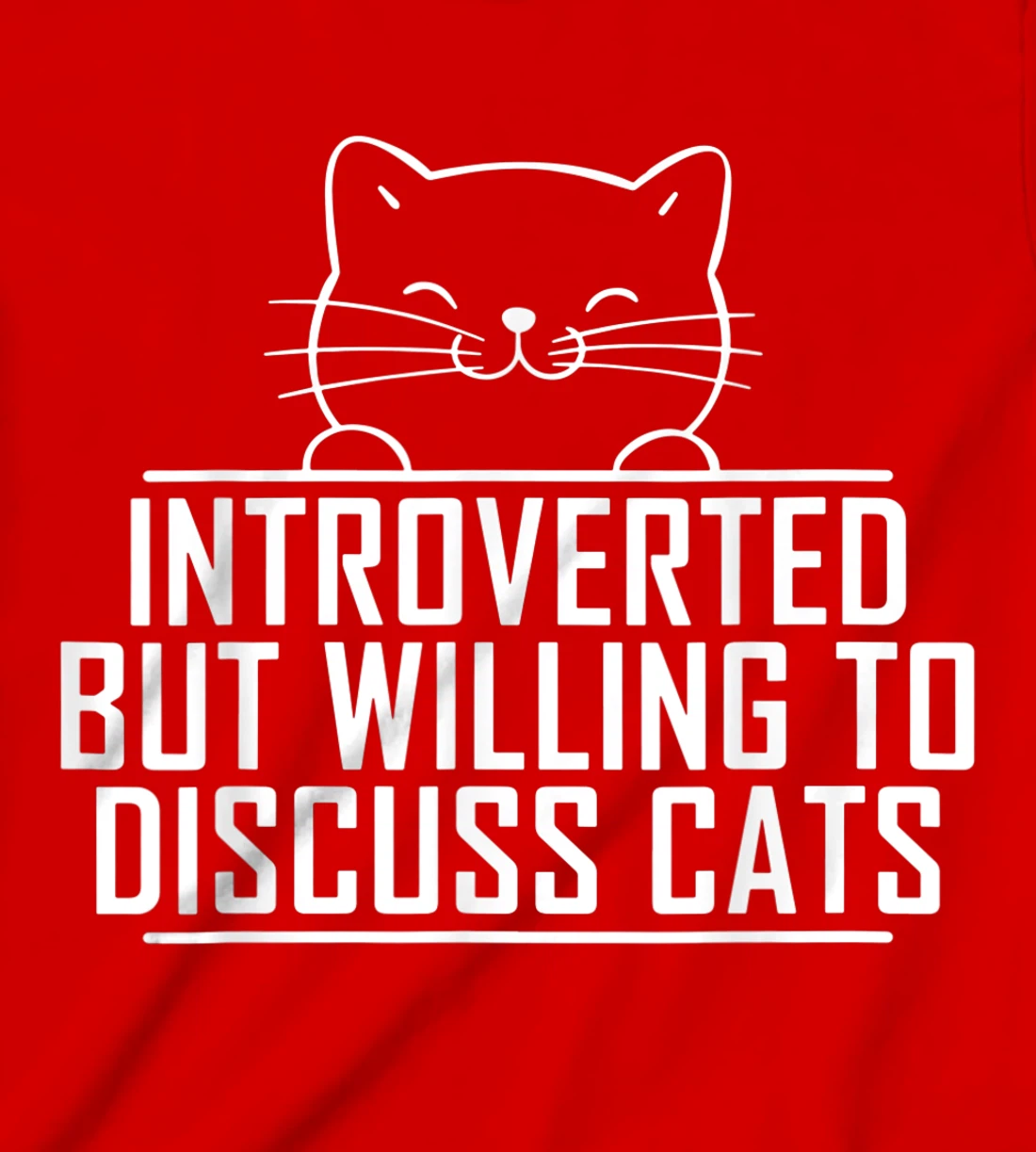 Introverted But Willing To Discuss Cats Vintage Introvert T-Shirt, Kid T-Shirt and Women T-Shirt