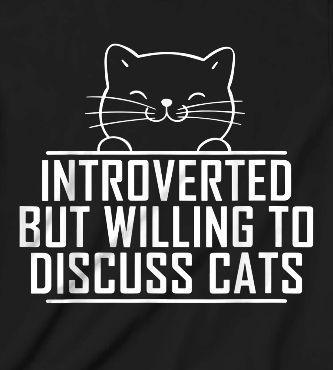 Introverted But Willing To Discuss Cats Vintage Introvert T-Shirt, Kid T-Shirt and Women T-Shirt