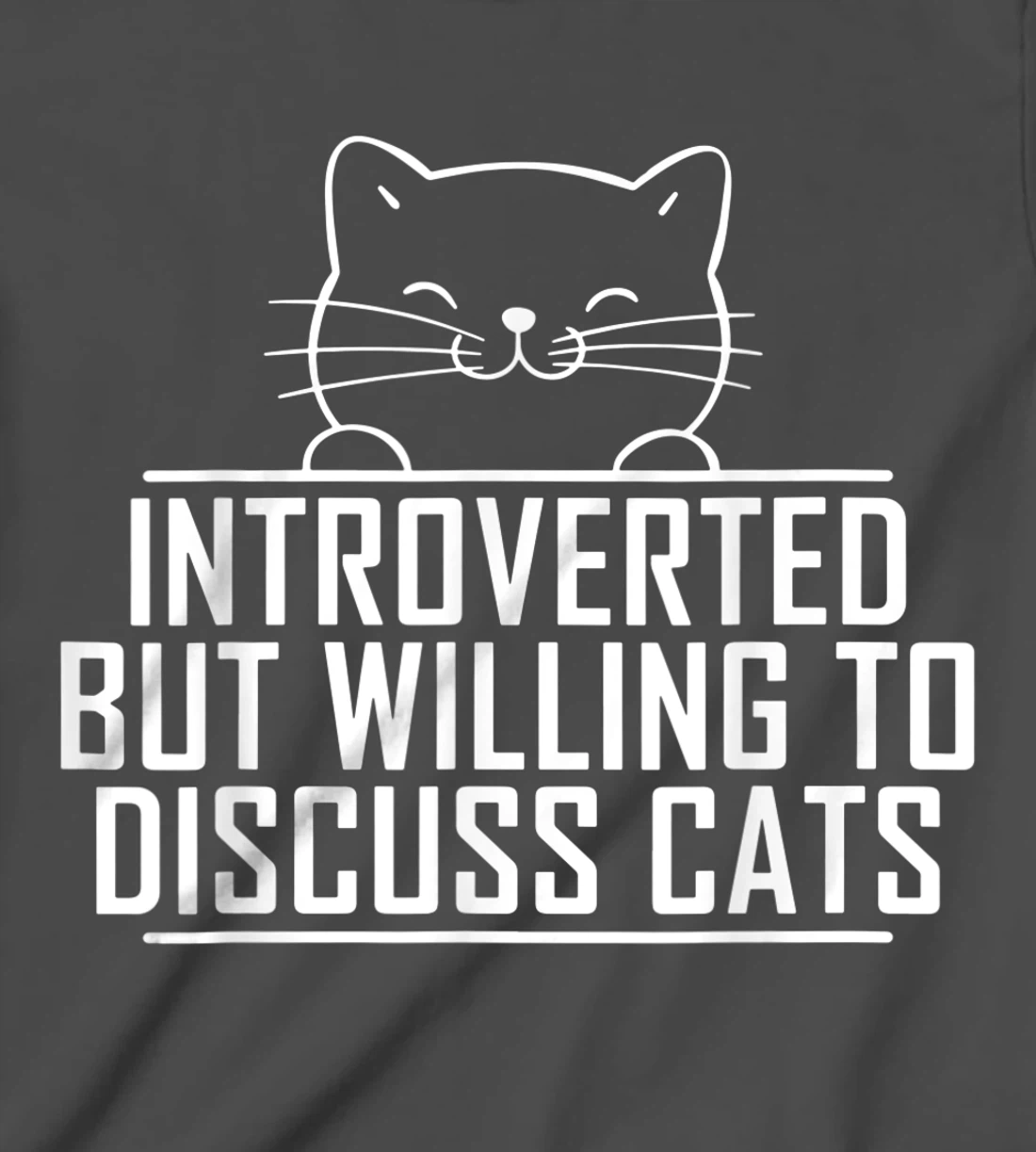 Introverted But Willing To Discuss Cats Vintage Introvert T-Shirt, Kid T-Shirt and Women T-Shirt