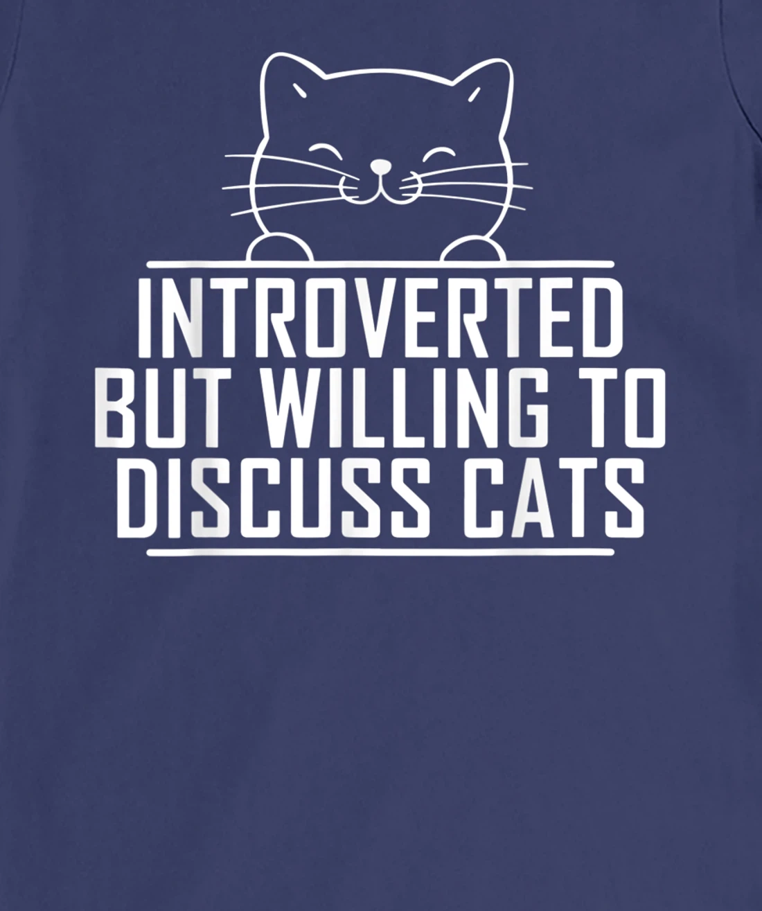 Introverted But Willing To Discuss Cats Vintage Introvert T-Shirt, Kid T-Shirt and Women T-Shirt