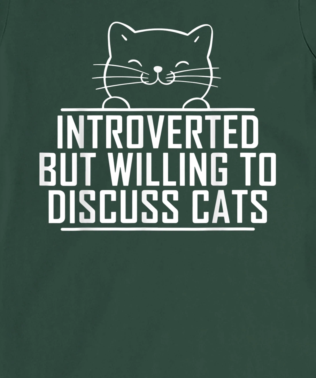 Introverted But Willing To Discuss Cats Vintage Introvert T-Shirt, Kid T-Shirt and Women T-Shirt