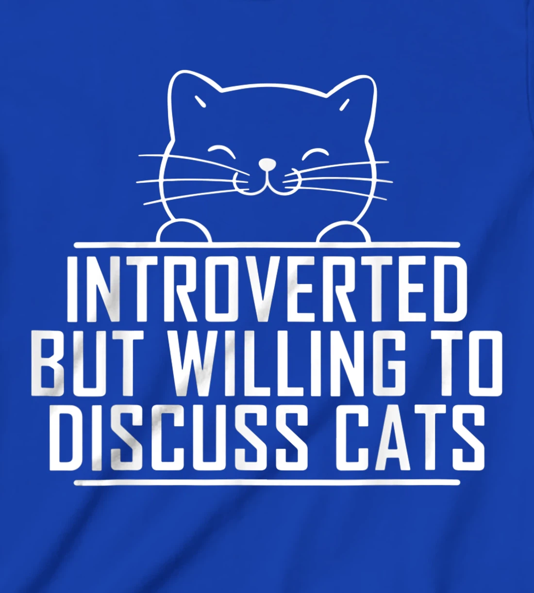 Introverted But Willing To Discuss Cats Vintage Introvert T-Shirt, Kid T-Shirt and Women T-Shirt