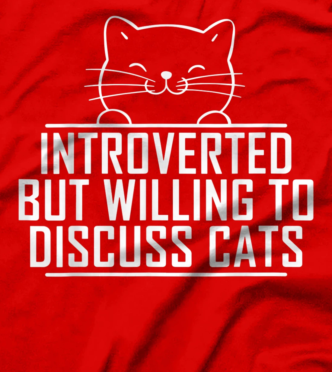 Introverted But Willing To Discuss Cats Vintage Introvert T-Shirt, Kid T-Shirt and Women T-Shirt