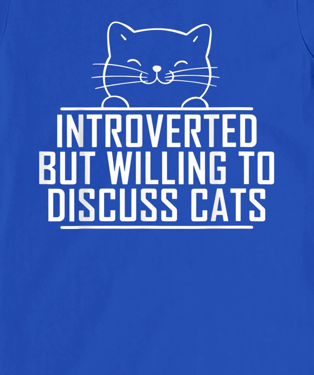 Introverted But Willing To Discuss Cats Vintage Introvert T-Shirt, Kid T-Shirt and Women T-Shirt