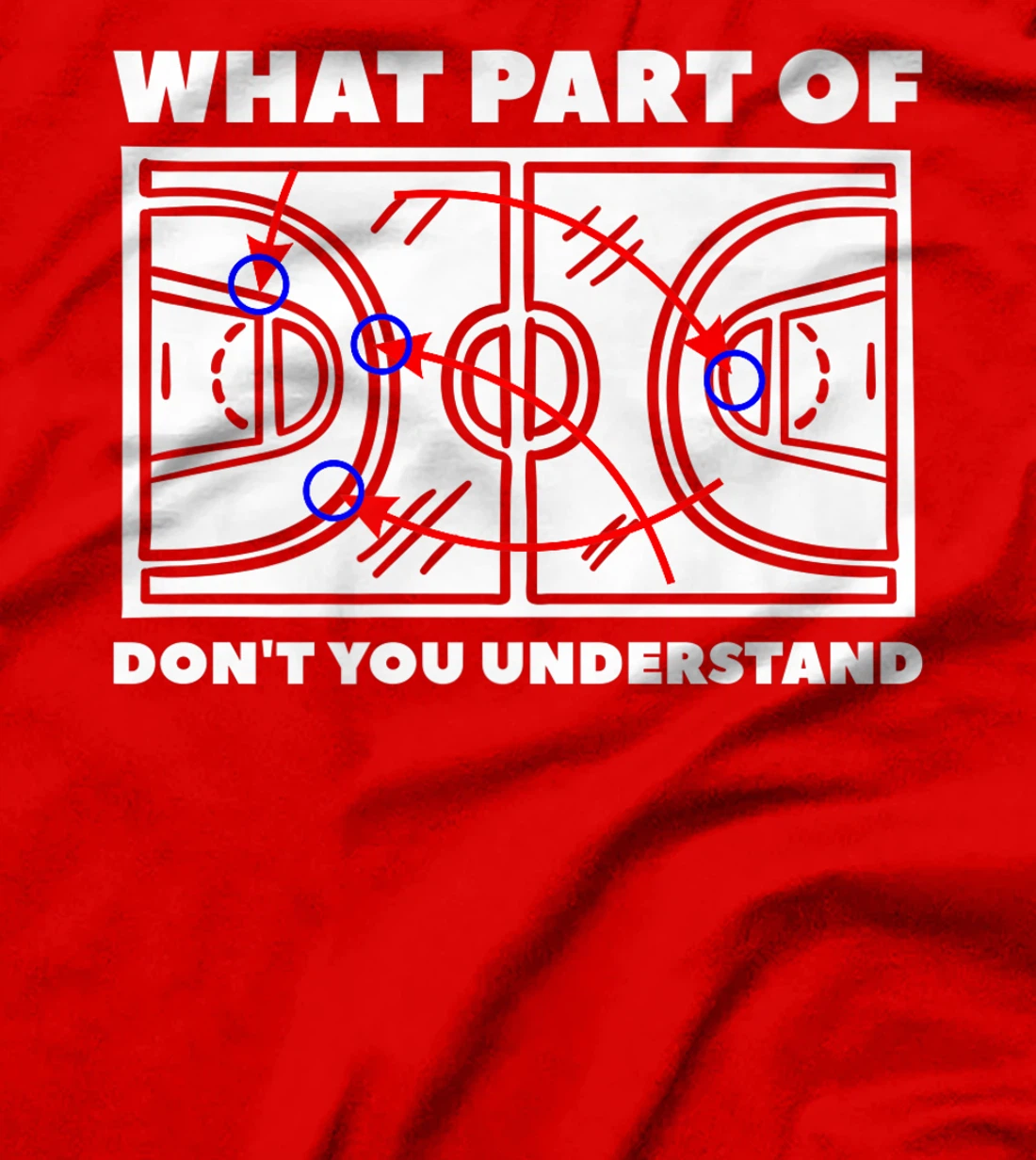 What Part Of Don't You Understand Basketball Player T-Shirt, Women T-Shirt