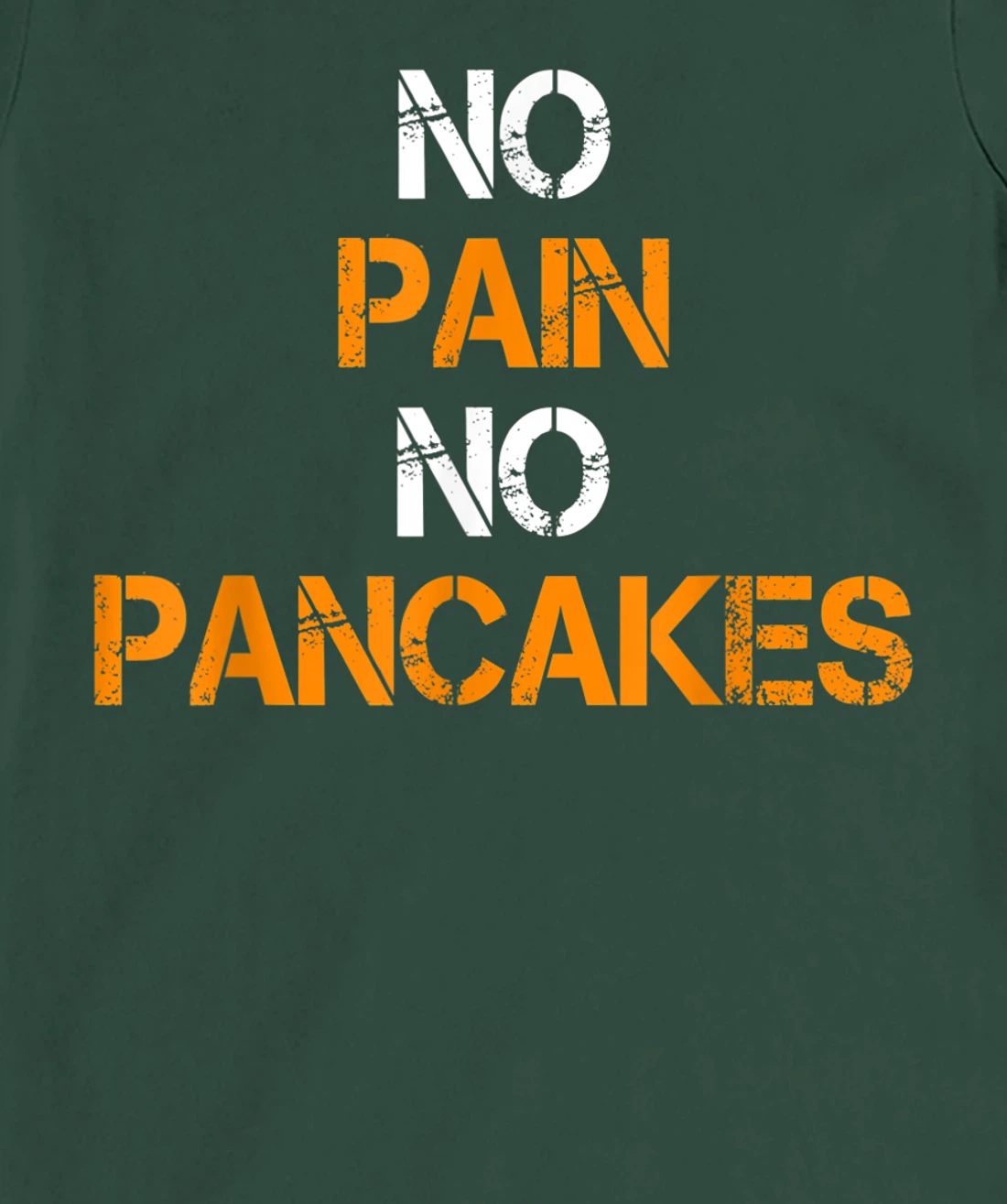 No Pain No Pancakes Gym Workout Fitness Powerlifting T-Shirt, Women T-Shirt