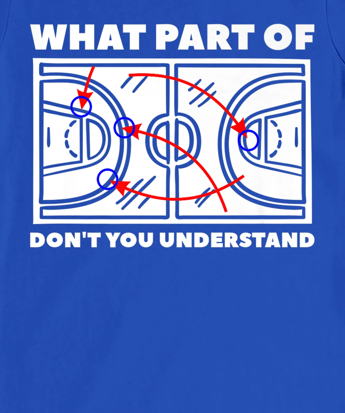 What Part Of Don't You Understand Basketball Player T-Shirt, Women T-Shirt