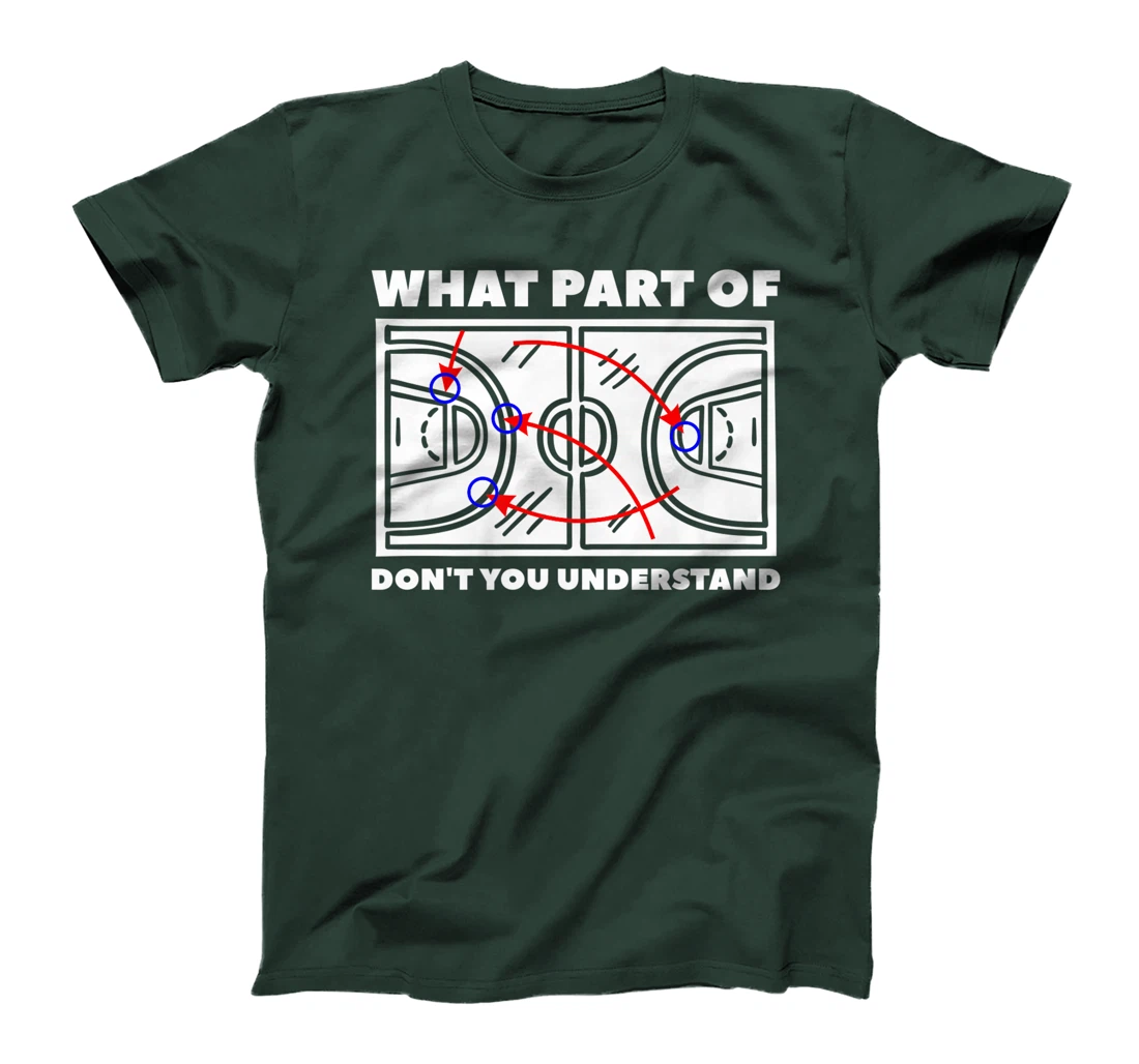What Part Of Don't You Understand Basketball Player T-Shirt, Women T-Shirt