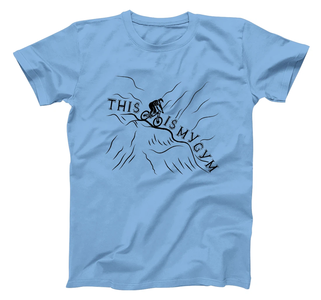 Womens This Is My Gym. Cool and Funny Bicycle T-Shirt, Women T-Shirt