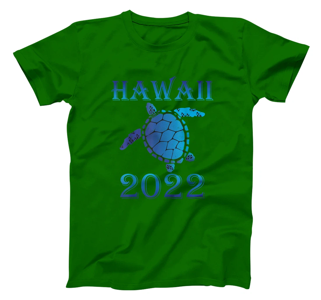 Womens Hawaii Spring Break 2022 Sea Turtle Family Vacation Souvenir T-Shirt, Kid T-Shirt and Women T-Shirt