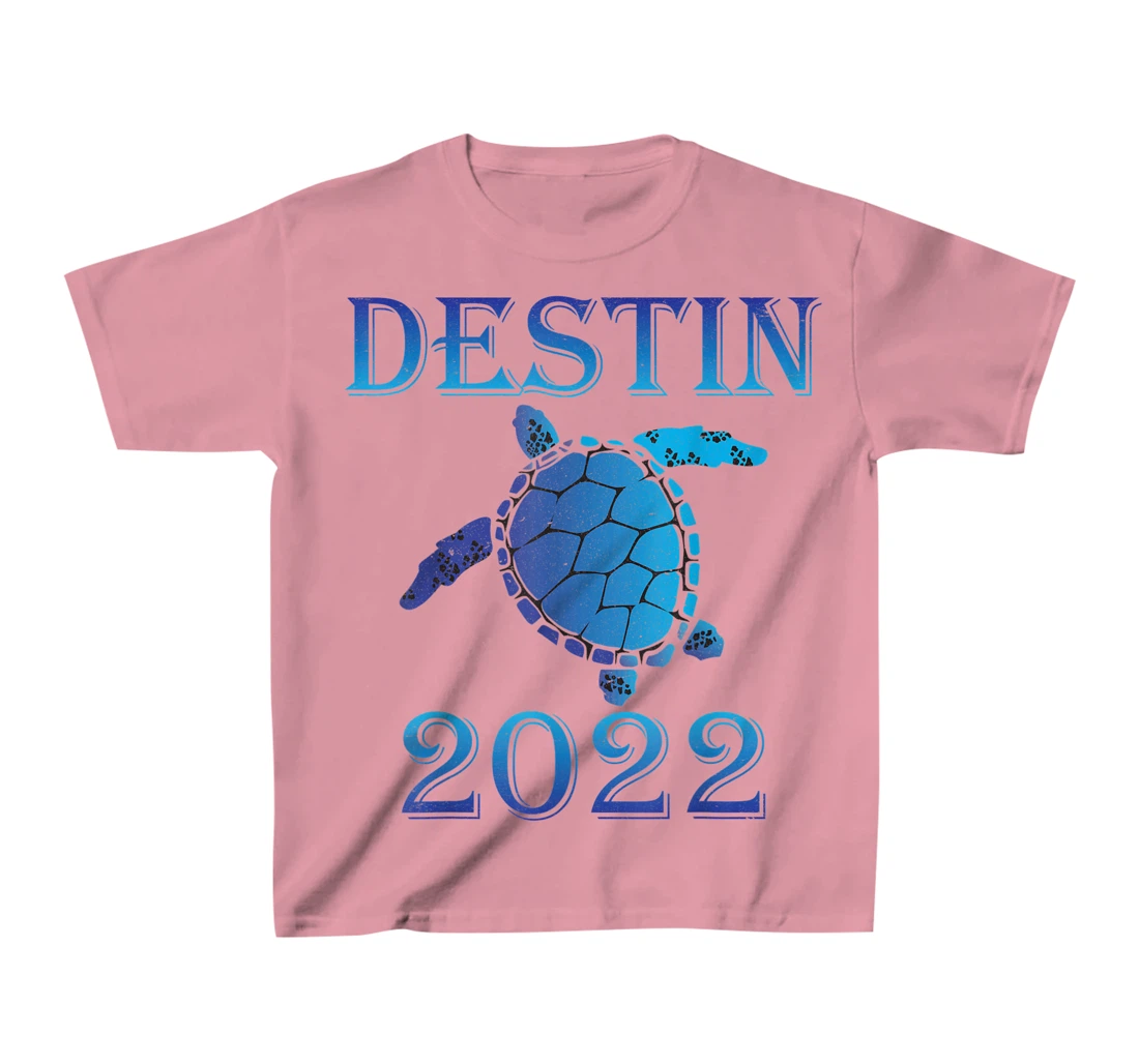 Womens Destin Florida Spring Break 2022 Sea Turtle Family Vacation T-Shirt, Kid T-Shirt and Women T-Shirt