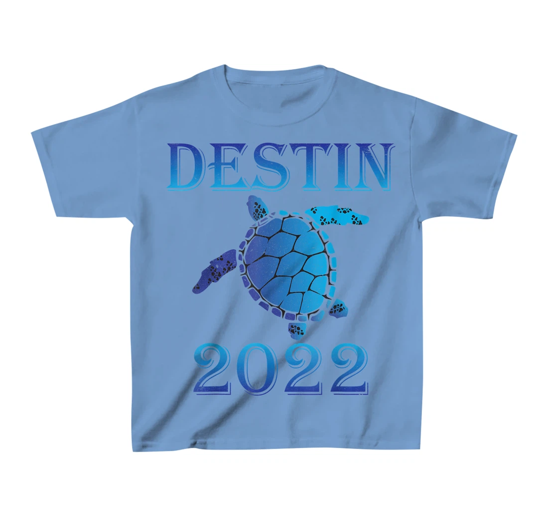 Womens Destin Florida Spring Break 2022 Sea Turtle Family Vacation T-Shirt, Kid T-Shirt and Women T-Shirt