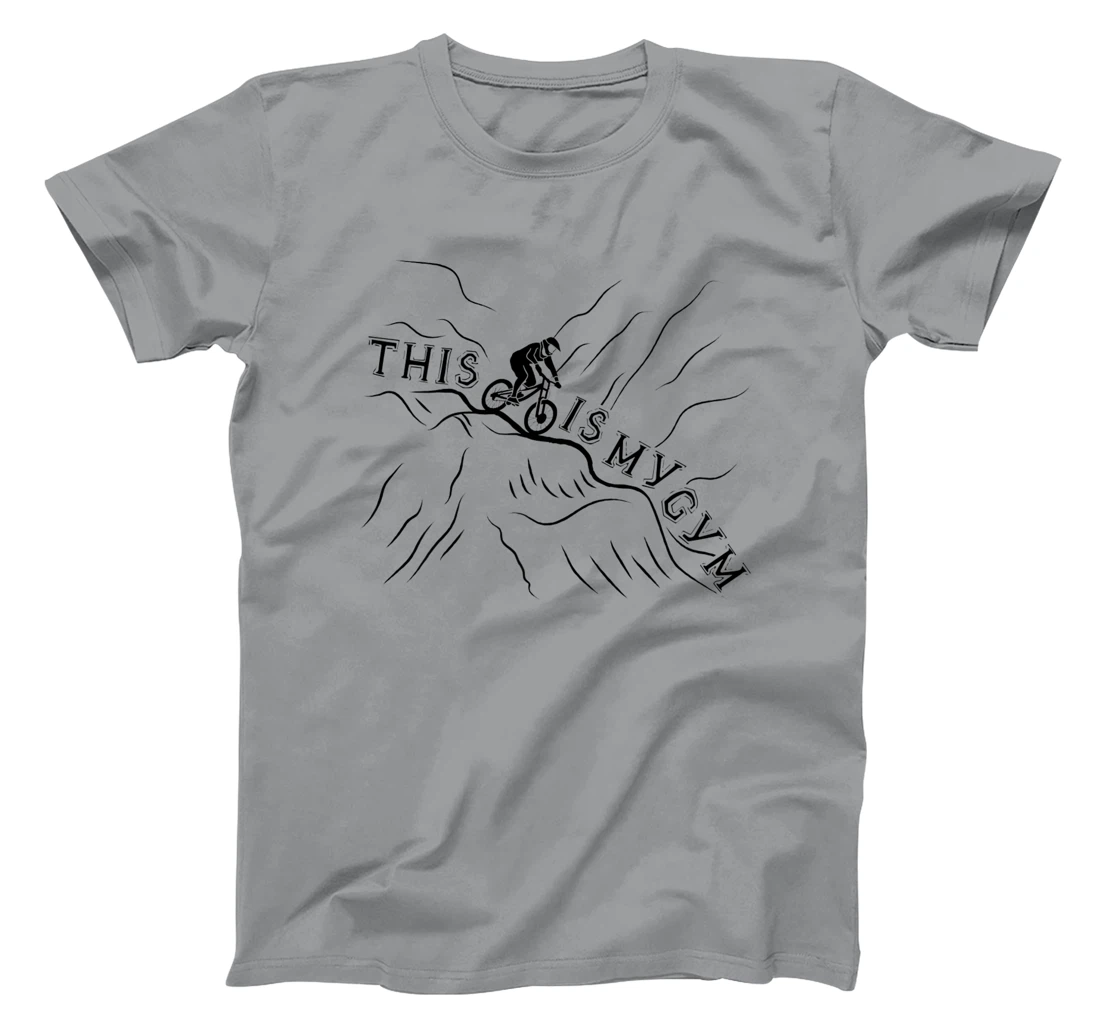 Womens This Is My Gym. Cool and Funny Bicycle T-Shirt, Women T-Shirt